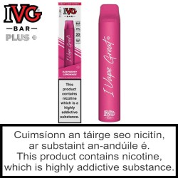 Raspberry Lemonade - IVG Plus Bar Raspberry Lemonade - IVG Plus Bar