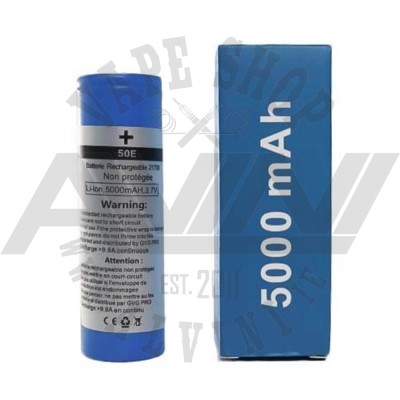 Samsung 50E 21700 10A Battery 5000 mAh - Mod Batteries