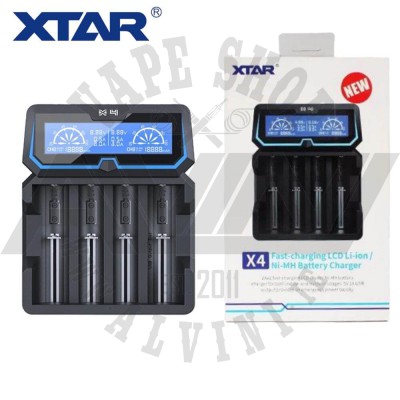 Xtar X4 LCD Battery Charger - Batteries & Chargers