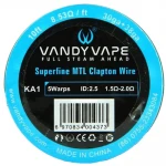 MTL Superfine Clapton Wire KA1 30+38 ga 10ft MTL Superfine Clapton Wire KA1 30+38 ga 10ft