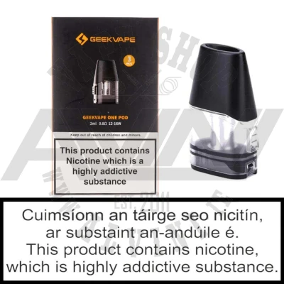 1FC Replacement Pod - 1FC Pod 1FC Replacement Pod - Rebuildable Tanks