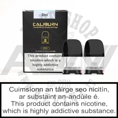 Caliburn G2 Replacement Pod x 2 - Regular Tanks