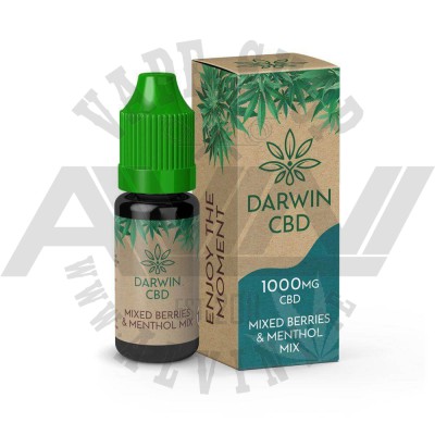 Mixed Berries & Menthol - Darwin CBD 1000 mg - CBD e-Liquids Ireland