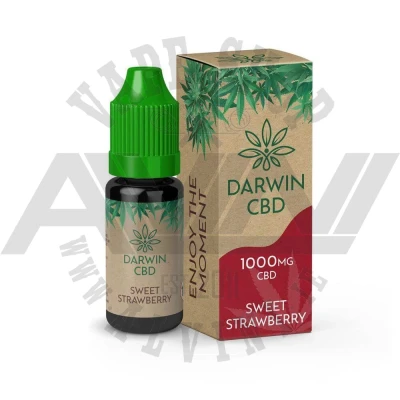 Sweet Strawberry - Darwin CBD 1000 mg - Sweet Strawberry CBD 10 ml Sweet Strawberry - Darwin CBD 1000 mg - CBD e-Liquids Ireland