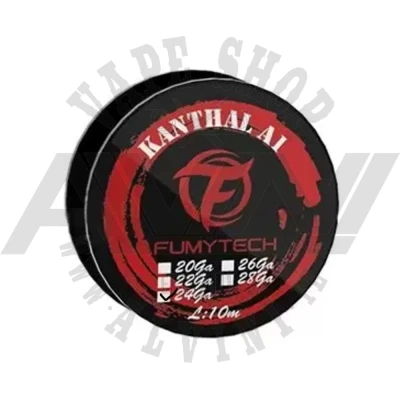 Kanthal A1 Wire 24GA - 10M - KA1 24GA Wire Kanthal A1 Wire 24GA - 10M - Wire & Wicks