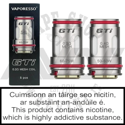 Vaporesso GTi Coils - SubOhm Coils