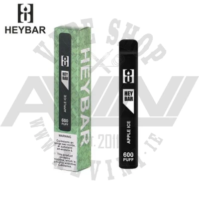 Heybar Apple Ice - Disposable Vape - 20 mg - Haybar Apple Ice Heybar Apple Ice - Disposable Vape - 20 mg - Disposable