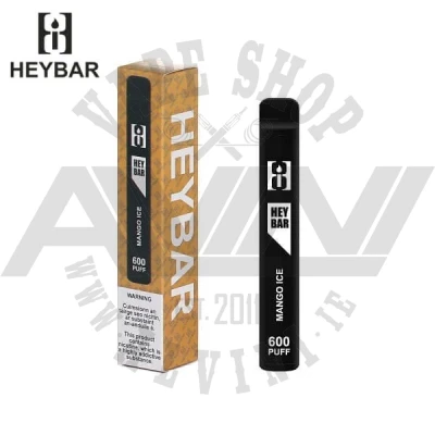 Heybar Mango Ice - Disposable Vape - 20 mg - Haybar Mango Ice Heybar Mango Ice - Disposable Vape - 20 mg - Disposable