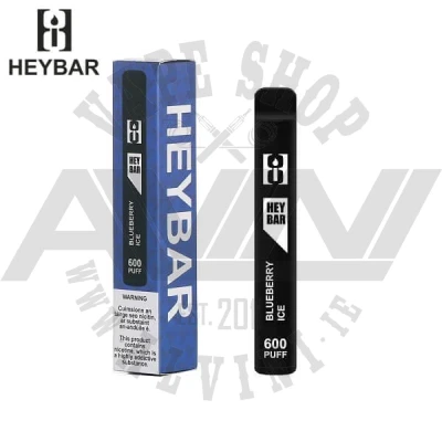 Heybar Blueberry Ice - Disposable Vape - 20 mg - Haybar Blueberry Ice Heybar Blueberry Ice - Disposable Vape - 20 mg - Disposable