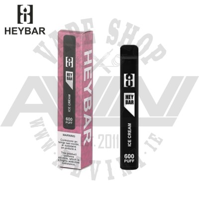 Heybar Ice Cream - Disposable Vape - 20 mg - Disposable