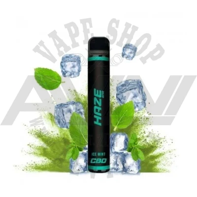 Haze Bar Ice Mint CBD Disposable Vape Pen - CBD Disposables