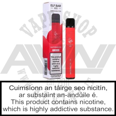 Watermelon - Disposable Vape - 20 mg - Elfbar Disposable