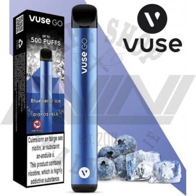 Blueberry Ice Disposable Vape - Vuse Go Disposable