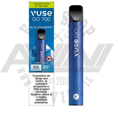 Blue Raspberry Disposable Vape Blue Raspberry Disposable Vape - Vuse Go Disposable