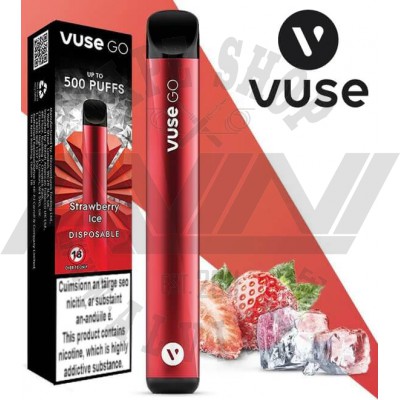 Strawberry Ice Disposable Vape - Vuse Go Disposable