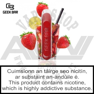 Red Mojito Geek Bar - Geek Red Mojito Red Mojito Geek Bar - Geekbar