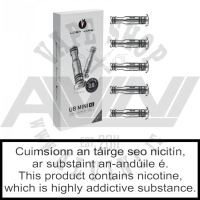 UB Mini Coils x 5 - Coils / Spare Heads
