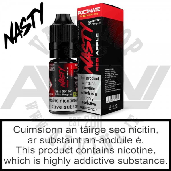 Red Apple Podmate - Nasty Juice  Ireland|Limerick|Nenagh|Carrick-on-suir|Roscrea