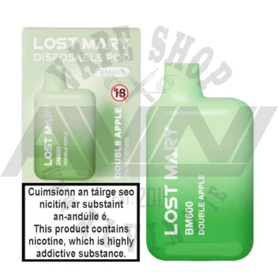Double Apple - Lost Mary BM600 Disposable Vape - Elfbar Disposable