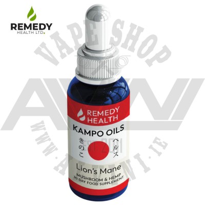 Kampo Lions Mane CBD Oil Drops - CBD e-Liquids