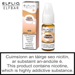 ElfLiq Cream Tobacco Nic Salt ElfLiq Cream Tobacco Nic Salt