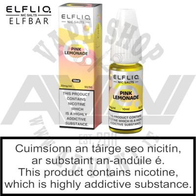 ElfLiq Pink Lemonade Nic Salt - ElfLiq Pink Lemonade  ElfLiq Pink Lemonade Nic Salt - ElfLiq NicSalt