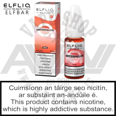 ElfLiq Watermelon Nic Salt - ElfLiq NicSalt