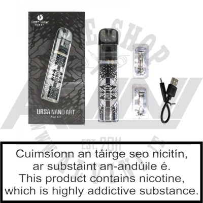 Ursa Nano Art Pod Kit - Ursa Nano Art Kit Ireland Ursa Nano Art Pod Kit - Vape Starter Kits