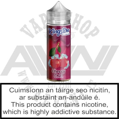 Cherry Chill Shortfill - 100 ml - Kingston vape juice Cherry Chill Shortfill - 100 ml - Shortfills