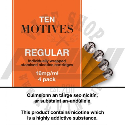 Ten Motives Refill Cartridge - 4 pcs - Vape Starter Kits
