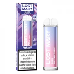 Blue Razz Cherry - Lost Mary QM600 Disposable Vape Blue Razz Cherry - Lost Mary QM600 Disposable Vape