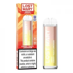 Cherry Peach Lemonade - Lost Mary QM600 Disposable Vape