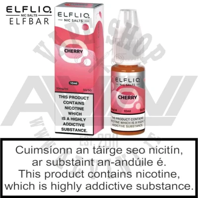ElfLiq Cherry Nic Salt - ElfLiq Cherry Ireland ElfLiq Cherry Nic Salt - ElfLiq NicSalt