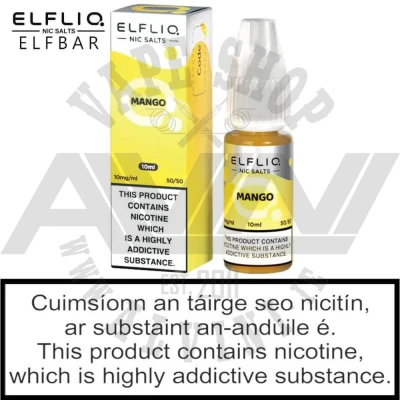 ElfLiq Mango Nic Salt - ElfLiq Mango e-Juice ElfLiq Mango Nic Salt - ElfLiq NicSalt