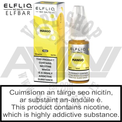 ElfLiq Mango Nic Salt - ElfLiq Mango e-Juice ElfLiq Mango Nic Salt - ElfLiq NicSalt
