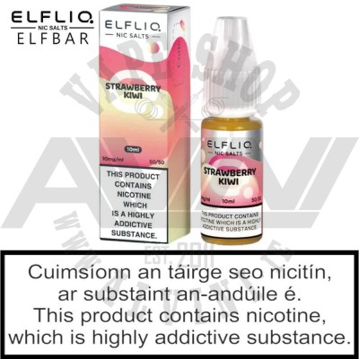ElfLiq  Strawberry Kiwi Nic Salt - ElfLiq NicSalt Strawberry Kiwi e-Liquid