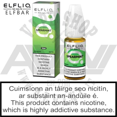 ElfLiq Spearmint Nic Salt - ElfLiq NicSalt