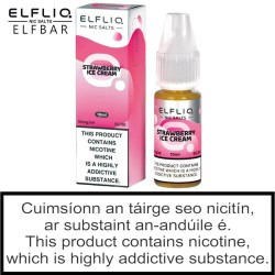 ElfLiq Strawberry Ice Cream Nic Salt