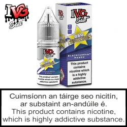 IVG Blackcurrant Mango Nicotine Salts - 10 ml IVG Blackcurrant Mango Nicotine Salts - 10 ml