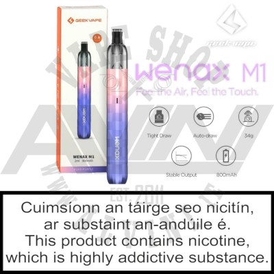 Wenax M1 Pod Kit - Wenax M1 Kit Wenax M1 Pod Kit - Vape Starter Kits