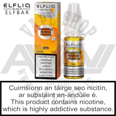 ElfLiq Pineapple Mango Orange Nic Salt - ElfLiq NicSalt