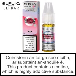 ElfLiq Strawberry Raspberry Cherry Ice Nic Salt