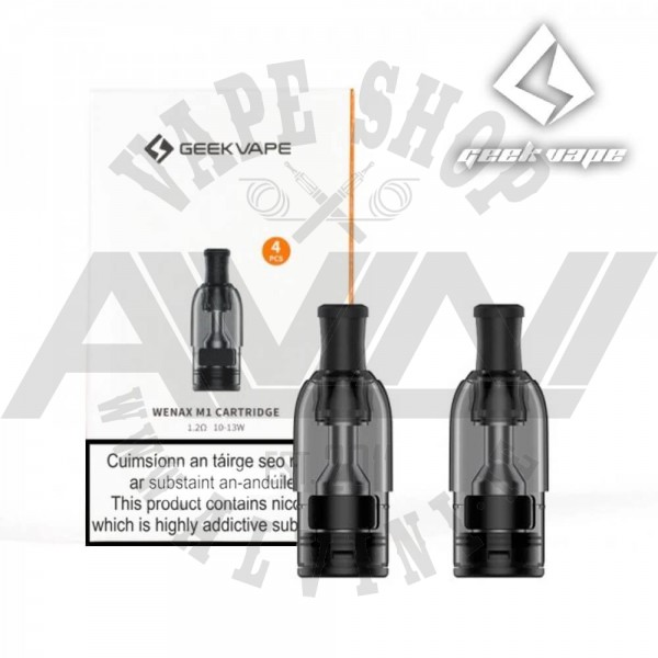 elfbar nachfüll pod läuft aus Geek Vape Wenax M1 cartridge (4 pack)