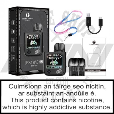 Ursa Baby 2 Pod Kit - Ursa Baby 2 Kit Ursa Baby 2 Pod Kit - Vape Starter Kits