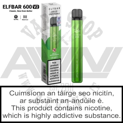 Apple Watermelon - Disposable Vape - 20 mg - Elfbar Disposable