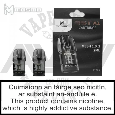 Mosmo Z Spare Pod x 2 - Mosmo BST A1 Pods Mosmo Z Spare Pod x 2 - Vape Starter Kits
