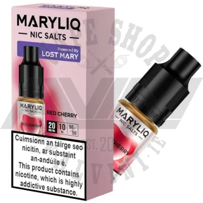 Red Cherry - MaryLiq NicSalt 10 ml - LM Red Cherry 10 ml Red Cherry - MaryLiq NicSalt 10 ml - MaryLiq