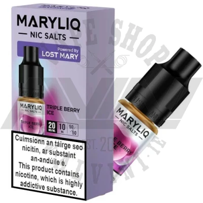 Triple Berry Ice - MaryLiq NicSalt 10 ml - LM Triple Berry Ice 10 ml Triple Berry Ice - MaryLiq NicSalt 10 ml - MaryLiq