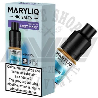 Menthol - MaryLiq NicSalt 10 ml - MaryLiq