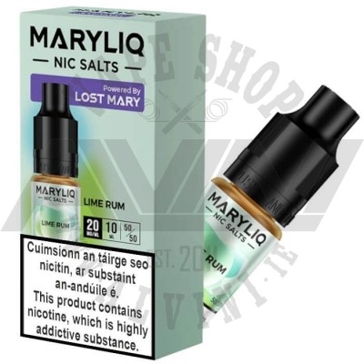 Lime Rum - MaryLiq NicSalt 10 ml - MaryLiq